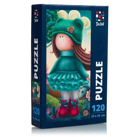 Puzzle 120 Lalka z koniem 