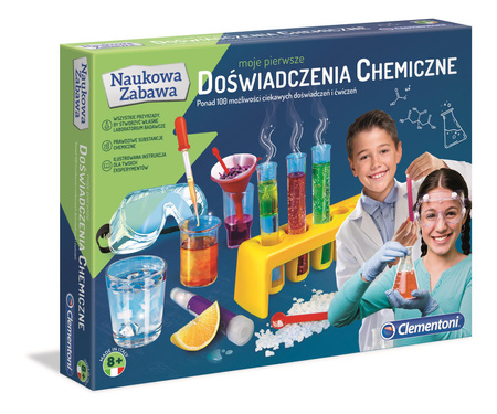 Moje pierwsze doświadczenia chemiczne CLEMENTONI