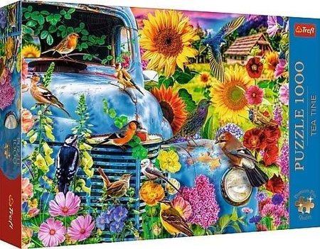 Puzzle 1000 Wiejska sielanka - śpiewające ptaki