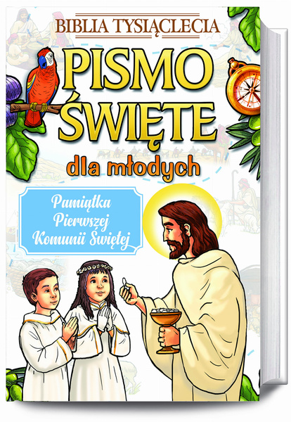 Pismo Święte dla młodych Biblia Tysiąclecia Pierwsza Komunia Święta
