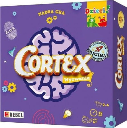 Gra planszowa Cortex dla Dzieci REBEL