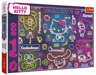 Puzzle 500  Neon Hello Kitty