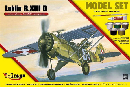 Samolot Towarzyszący Lublin R. XIII D model