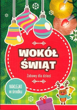 WOKÓŁ ŚWIĄT KSIĄŻECZKA Z NAKLEJKAMI