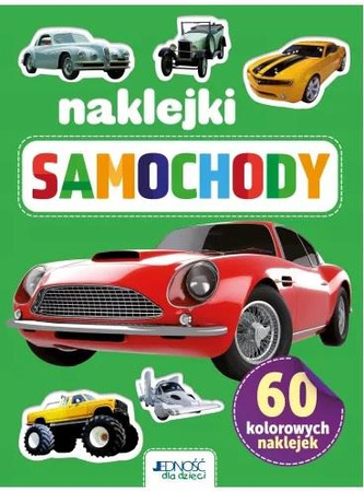 Samochody. 60 kolorowych naklejek