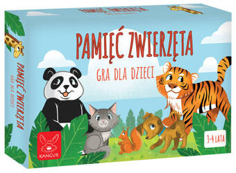 Pamięć Zwierzęta Gra dla Dzieci 3-4 lata