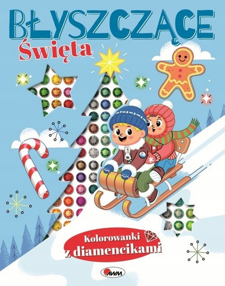 Kolorowanki z diamencikami. Święta