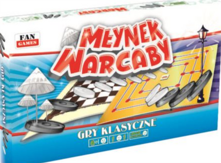 Warcaby i Młynek Gry Klasyczne FAN GRY