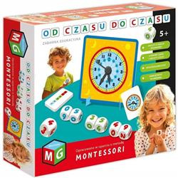 Montessori gra i  zabawka edukacyjna  od czas do czasu -nauka godzin