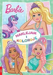 Barbie. Naklejam i Koloruję
