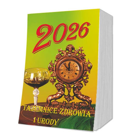 Kalendarz zdzierak 2026 (SD 2) Tajemnice zdrowia i urody