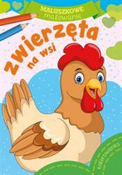 Maluszkowe malowanie. Zwierzęta na wsi Kolorowanka