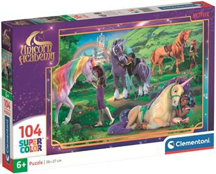 Puzzle 104 elem Akademia Jednorożców 2 25093