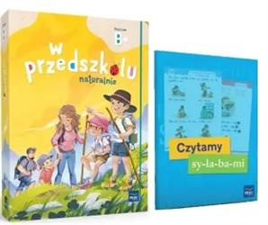 Superpakiet W przedszkolu naturalnie B+ Czytamy sy-la-ba-mi