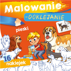 Malowanie - doklejanie Pieski