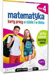 Matematyka SP 4. Karty pracy w szkole i w domu