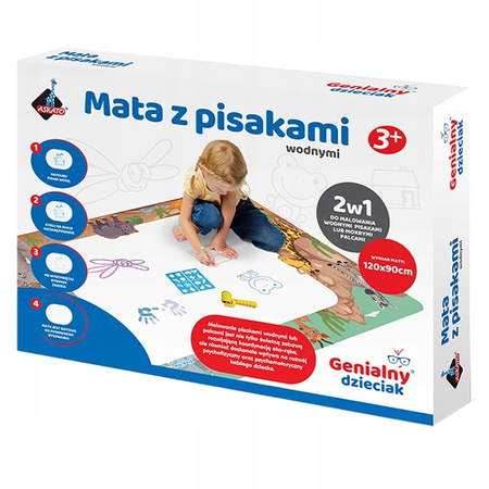 Mata z pisakami wodnymi