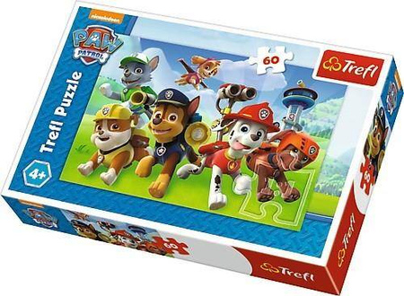 Puzzle 60 Psi Patrol Gotowi do akcji