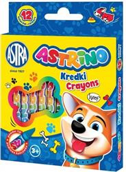 Kredki grafionowe 12 kolorów Astrino
