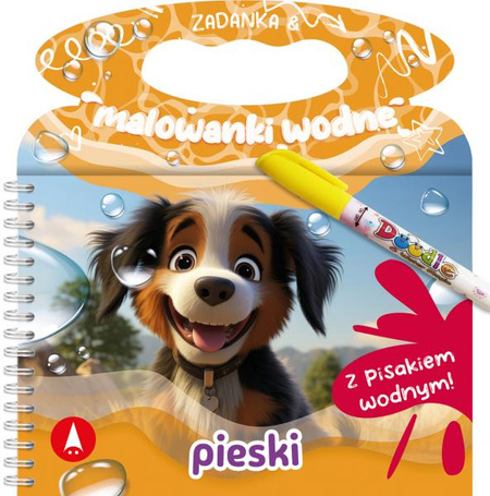 Zadanka & malowanki wodne.Pieski