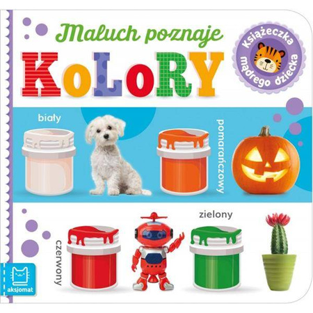 Maluch poznaje kolory. Książeczka mądrego dziecka