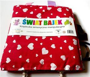 Świat Bajek. Książeczka sensoryczno-manipulacyjna