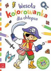 Wesoła kolorowanka dla chłopca. Mali bohaterowie