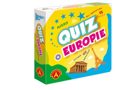 Quiz o Europie Kieszonkowa gra edukacyjna