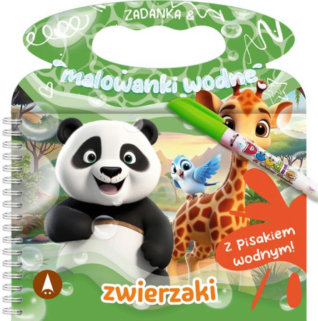 Zadanka & malowanki wodne.Zwierzaki