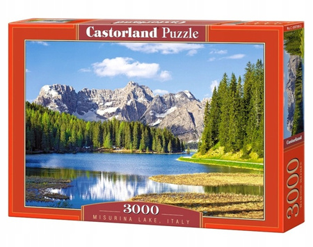 Puzzle 3000 Jezioro Misurina - Włochy