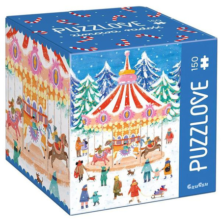 Puzzlove CzuCzu Zimowa radość 150 elementów