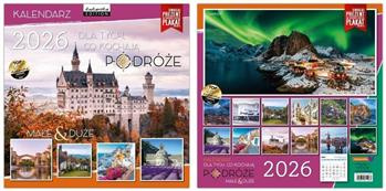 Kalendarz Classic Q PODRÓŻE 2026