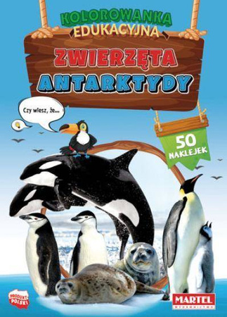  Zwierzęta Antarktydy z naklejkami