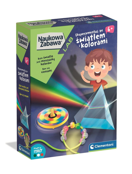 Naukowa zabawa. Światło i kolory 50408