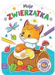 Kolorowanka dla dziewczynek. Moje zwierzątka