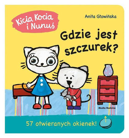 Kicia Kocia i Niunuś Gdzie Jest Szczurek.