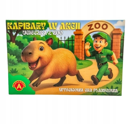 Gra Kapibary w akcji ucieczka z zoo