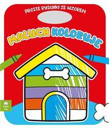 Maluch koloruje Domek dla pieska