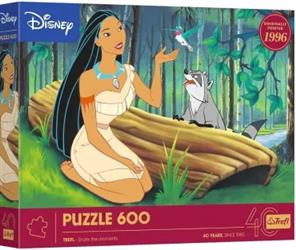 Puzzle 600 elem  40-lecie TREFL POCAHONTAS