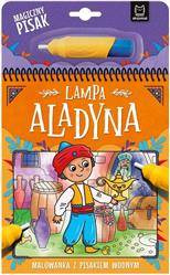 Malowanka z pisakiem wodnym. Lampa Alladyna