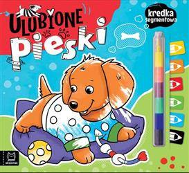 Ulubione pieski. Kredka segmentowa