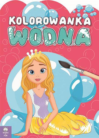 Kolorowanka wodna Królewny