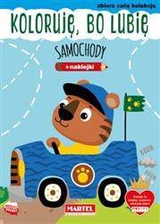 Koloruję, bo lubię. Samochody z naklejkami