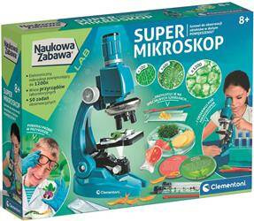 Super mikroskop Naukowa zabawa CLEMENTONI