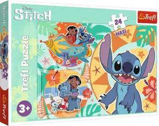 Puzzle 24 MAXI Wesoły dzień LILIO&STITCH
