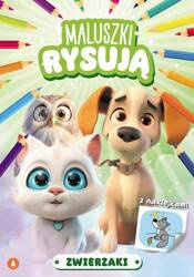 Maluszki rysują Zwierzaki z naklejkami