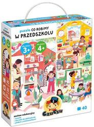 CzuCzu Puzzle Co robimy w przedszkolu 3+ 4+