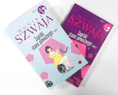 Zapiski stanu poważnego cz.1 i cz.2 Monika Szwaja