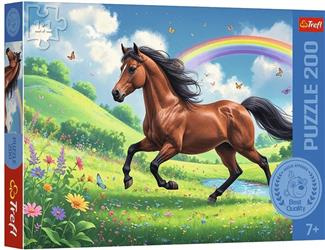 Puzzle 200 Dostojny koń TREFL