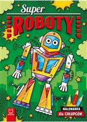 Malowanka dla chłopców. Superroboty